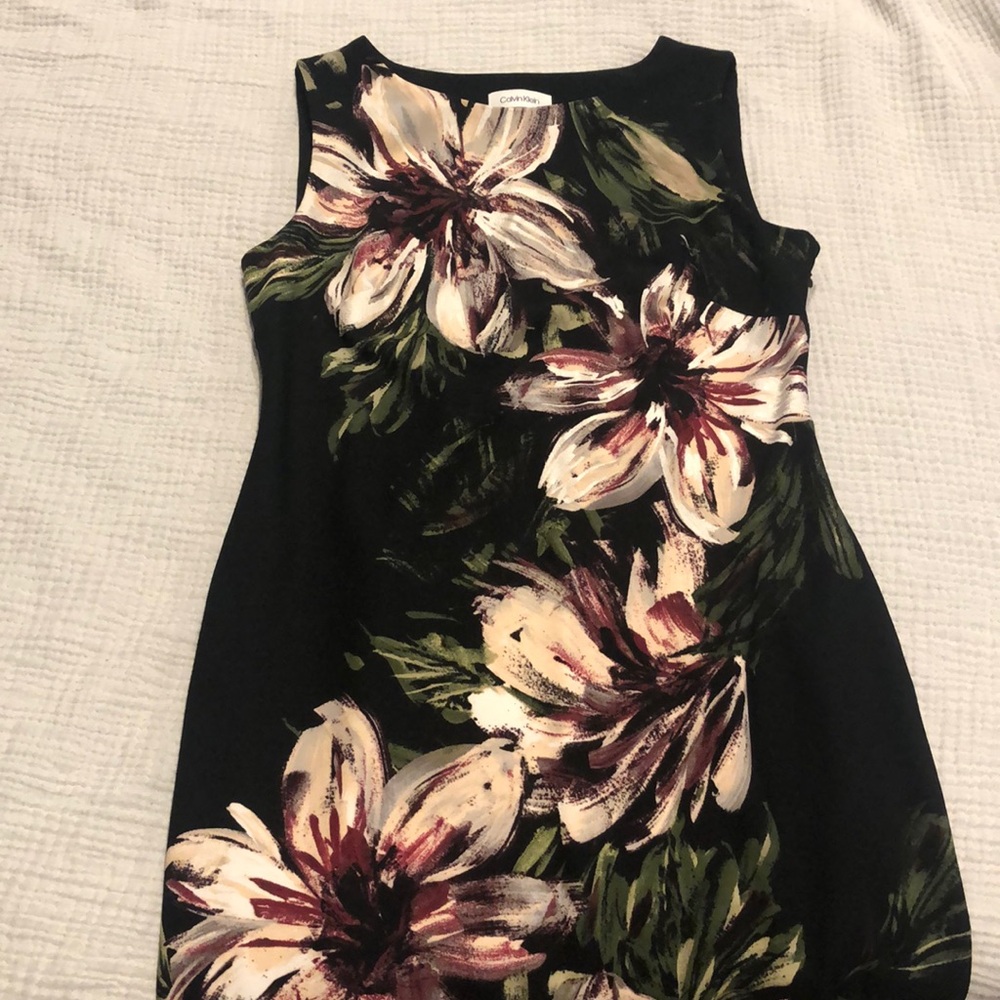 Calvin Klein fitted dress